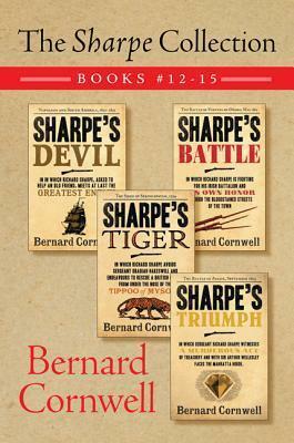 Sharpe Collection 4 Book Set by Bernard Cornwell
