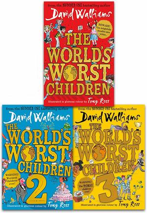 David Walliams 3 Books Collection: The World's Worst Children / The World's Worst Children 2 / Blob by David Walliams