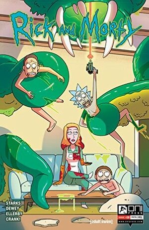 Rick and Morty #30 by Katy Farina, Marc Ellerby, C.J. Cannon, Benjamin Dewey, Kyle Starks