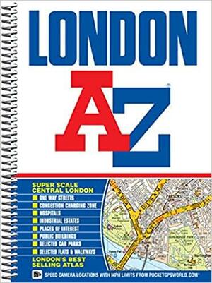 A-Z London Street Atlas Spiral by Geographers' A-Z Map Company