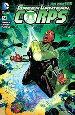 Green Lantern Corps (2011- ) #34 by Van Jensen