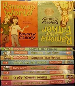 Beverly Cleary 8 book Ramona set: Beezus and Ramona, Ramona the Pest, Ramona the Brave, Ramona and Her Father, Ramona and Her Mother, Ramona Quimby Age 8, Ramona Forever, Ramona's World by Beverly Cleary