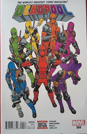 Deadpool #4 by Gerry Duggan, Mike Hawthorne, Terry Pallot, Guru-eFX