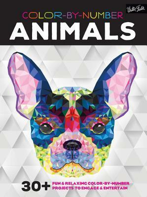 Color-by-Number: Animals: 30+ fun & relaxing color-by-number projects to engage & entertain by Walter Foster Creative Team