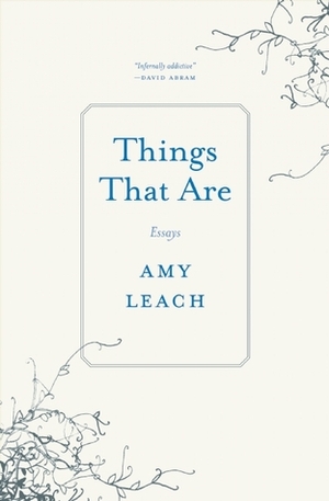 Things That Are: Essays by Amy Leach