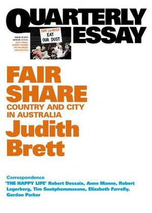 Fair Share: Country and City in Australia by Judith Brett