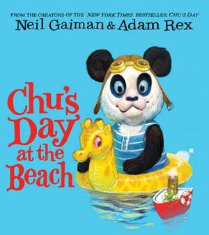 Chu's Day at the Beach Board Book by Neil Gaiman