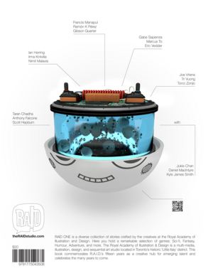 RAID.ONE by Jukie Chan, Irma Kniivila, Rob Coughler, Marcus To, Ramón Pérez, Daniel MacIntyre, Joe Vriens, Ian Herring, Trí Vương, Nimit Malavia, Scott Hepburn, Eric Vedder, Tonci Zonjic, Francis Manapul, Taran Chadra, Kyle James Smith, Gibson Quarter, Gabe Sapienza