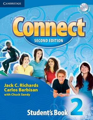 Connect 2 Student's Book with Self-Study Audio CD by Chuck Sandy, Carlos Barbisan, Jack C. Richards