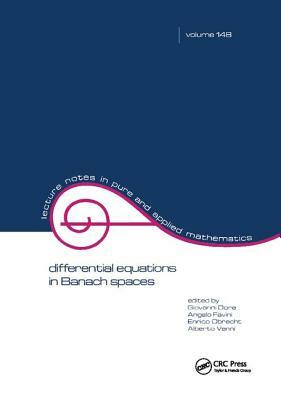 Differential Equations in Banach Spaces by 