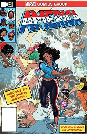 America #3 by Gabby Rivera, Joe Rivera, José Villarubia, Stacey Lee, Joe Quiñones