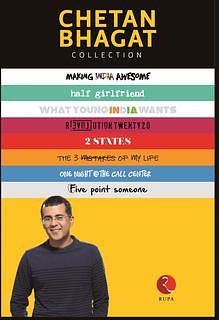 Chetan Bhagat Collection: Five Point Someone / One Night the Call Center / 3 Mistakes of My Life / 2 States / by Chetan Bhagat