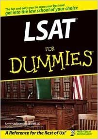 LSAT for Dummies by Amy Hackney Blackwell