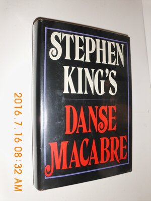 Stephen King's Danse Macabre by Stephen King