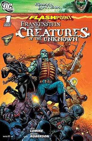 Flashpoint: Frankenstein and the Creatures of the Unknown #1 by Jeff Lemire, Ibraim Roberson