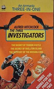 Alfred Hitchcock and The Three Investigators: Terror Castle, Skeleton Island, The Invisible Dog by Robert Arthur