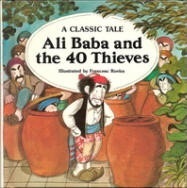 Ali Baba and the 40 Thieves by Janet Riehecky, Eduard José