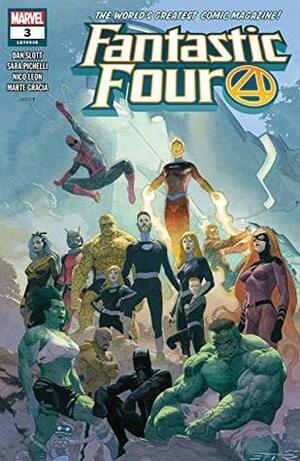 Fantastic Four (2018-) #3 by Dan Slott, Nico Leon, Sara Pichelli, Esad Ribić