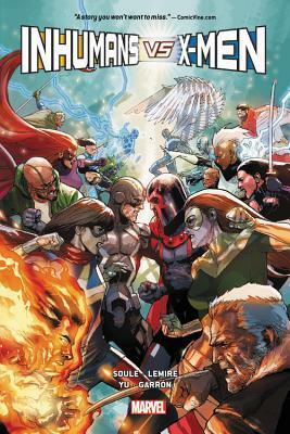 Inhumans vs. X-Men by Jay David Ramos, Javier Garrón, Charles Soule, David Curiel, Kenneth Rocafort, Jeff Lemire, Clayton Cowles, Leinil Francis Yu, Andres Mossa, Gerry Alanguilan, Dan Brown