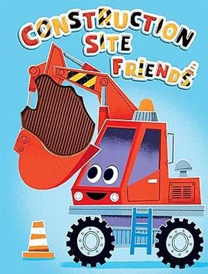 Construction Site Friends - Silicone Touch and Feel Board Book - Sensory Board Book by Little Hippo Books