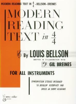 Modern Reading Text in 4/4: For All Instruments by Gil Breines, Louis Bellson