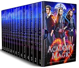 Academy of Magic by Angelique S. Anderson, Ashley McLeo, Laynie Bynum, Amanda Marin, Tracy Korn, Bokerah Brumley, Margo Ryerkerk, Melanie Karsak, Laura Greenwood, Chelli Larsen