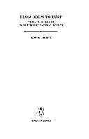 From Boom to Bust: Trial and Error in British Economic Policy by David Smith