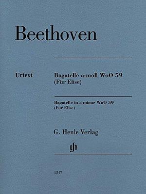 Bagatelle a-moll WoO 59 (Für Elise): Instrumentation: Piano solo by Joanna Cobb Biermann