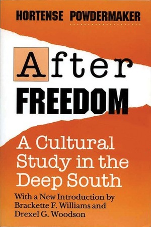 After Freedom: A Cultural Study In The Deep South by Hortense Powdermaker, Brackette F. Williams