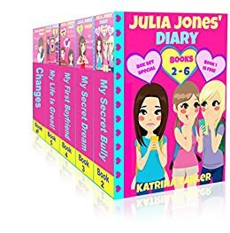 Julia Jones' Diary - Boxed Set #1-6 by Katrina Kahler