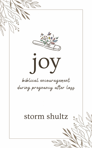 joy: biblical encouragement during pregnancy after loss by Storm Shultz