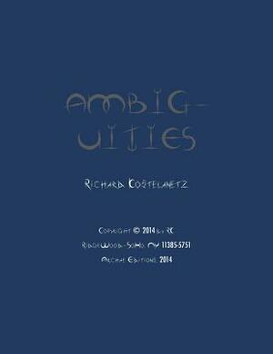 Ambiguities by Richard Kostelanetz