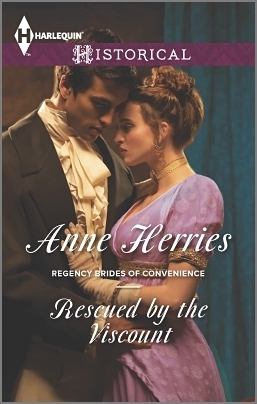 Rescued by the Viscount by Anne Herries