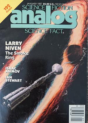 Analog Science Fiction and Fact, January 1987 by Ian Stewart, Isaac Asimov, Larry Niven, Rick Cook, W.C. Scotten, W.R. Thompson