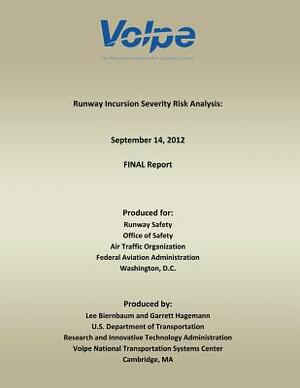 Runway Incursion Severity Risk Analysis by Garrett Hagemann, Lee Biernbaum, U. S. Department of Transportation-Faa