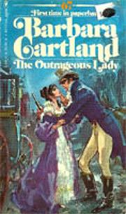 The Outrageous Lady by Barbara Cartland