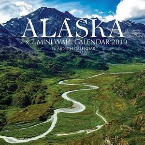 Alaska 7 x 7 Mini Wall Calendar 2019: 16 Month Calendar by Mason Landon