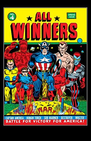 All-Winners Comics (1941-1946) #4 by Carl Burgos, Bill Everett