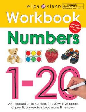 Wipe Clean Workbook Numbers 1-20 [With Wipe Clean Pen] by Roger Priddy