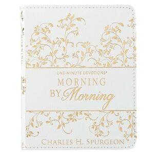 One-Min Devotions Morning Lux-Leather by Charles Spurgeon