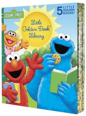 Sesame Street Little Golden Book Library 5-Book Boxed Set: My Name Is Elmo; Elmo Loves You; Elmo's Tricky Tongue Twisters; The Monster on the Bus; The by Sarah Albee, Jon Stone