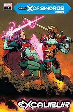 Excalibur #13 by Mahmud Asrar, Tini Howard
