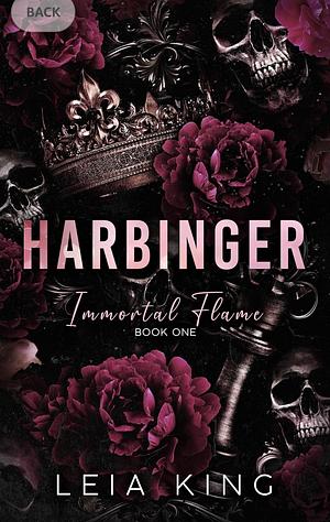 HARBINGER: A Dark Paranormal Academy Reverse Harem Romance by Leia King