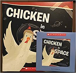 Chicken in Space Paperback & Audio CD by Adam Lehrhaupt