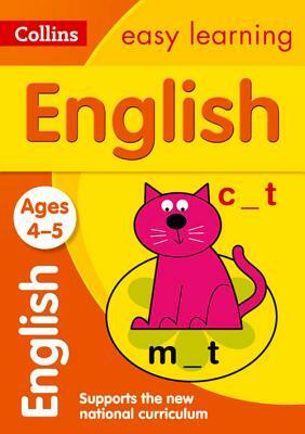 Collins Easy Learning Age 3-5 -- English Ages 4-5: New Edition by Easy Learning Collins