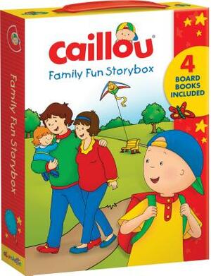 Caillou: Family Fun Story Box: Includes 4 Board Books by 