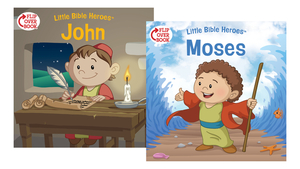 Moses/John Flip-Over Book by Victoria Kovacs
