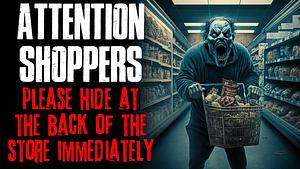 ATTENTION SHOPPERS: Please hide at the back of the store immediately. by Blair Daniels