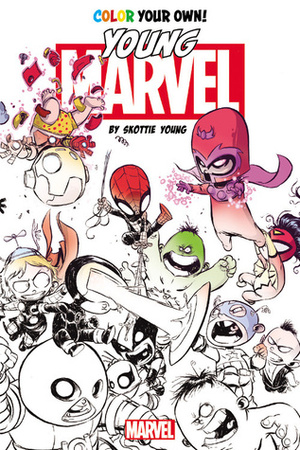 Color Your Own! Young Marvel by Skottie Young