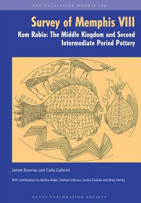 The Survey of Memphis VIII: Kom Rabia: The Middle Kingdom and Second Intermediate Pottery by Janine Bourriau, Carla Gallorini